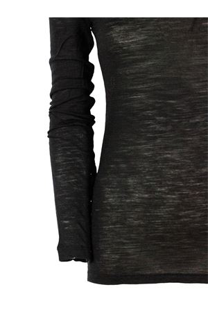 Top a collo alto in misto lana nero SEMI COUTURE | Y5WJ23Y690